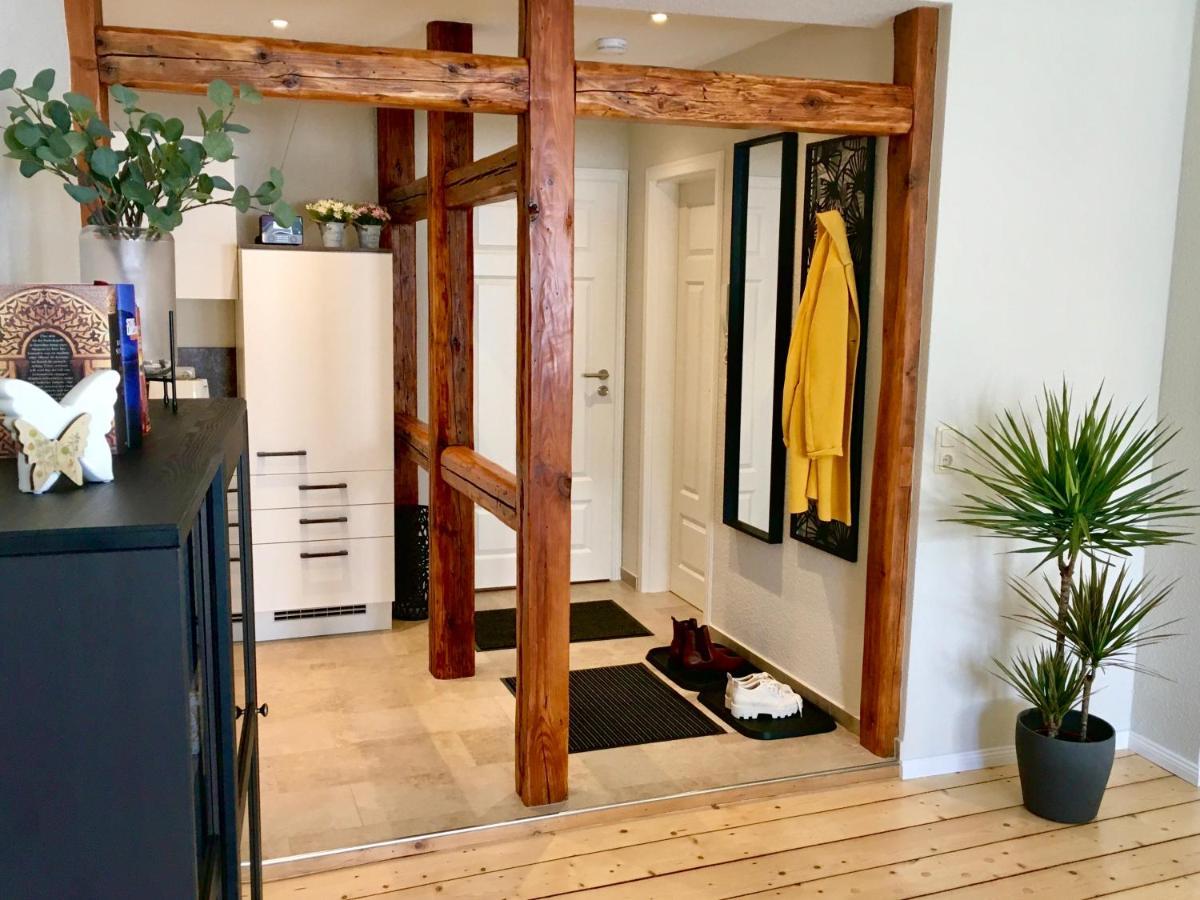 Schoene Ferienwohnung Am Mathildenbrunnen 奎德林堡 外观 照片