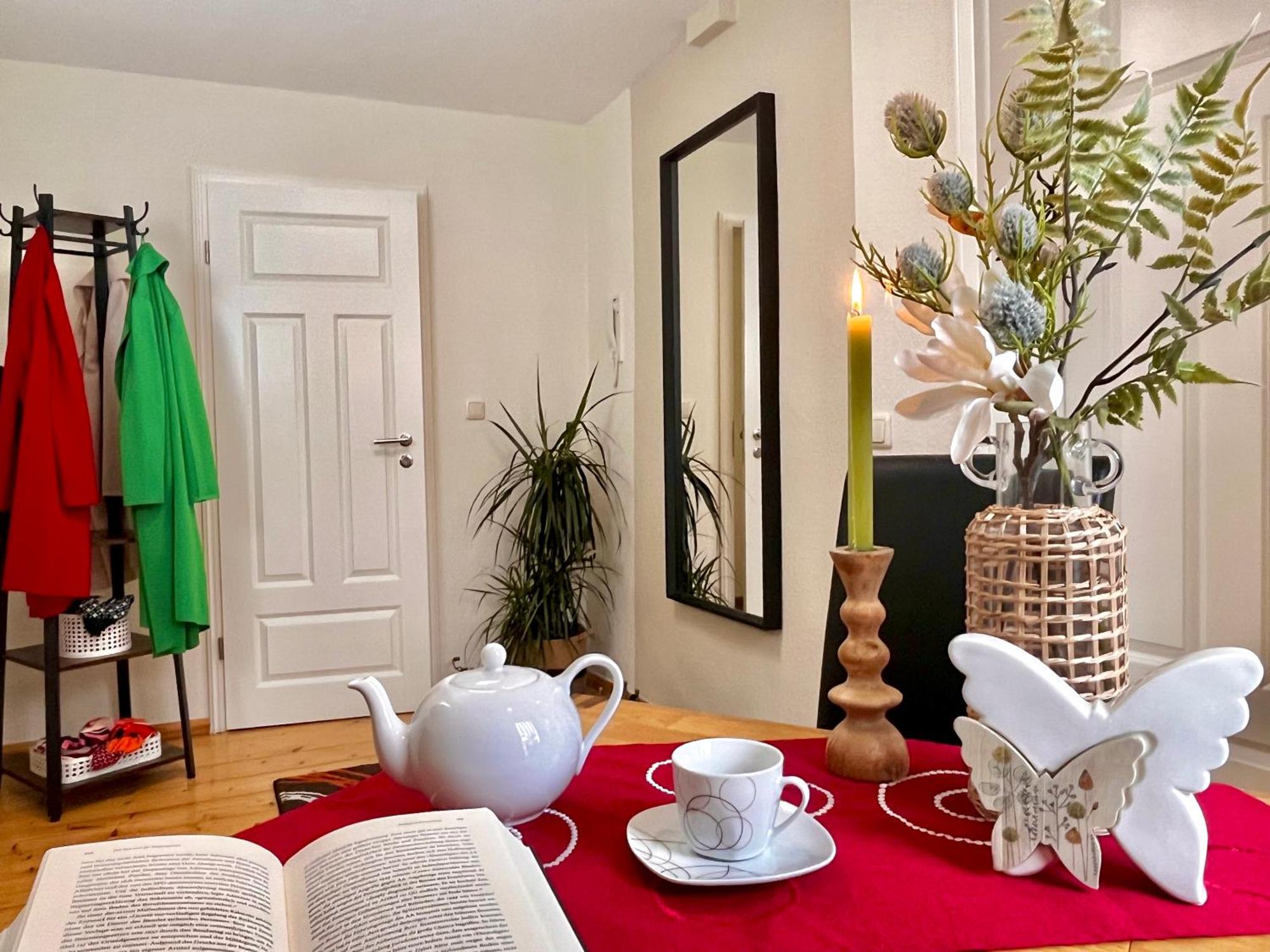 Schoene Ferienwohnung Am Mathildenbrunnen 奎德林堡 外观 照片