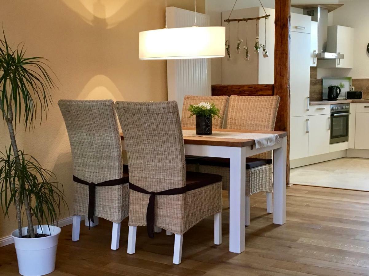 Schoene Ferienwohnung Am Mathildenbrunnen 奎德林堡 外观 照片