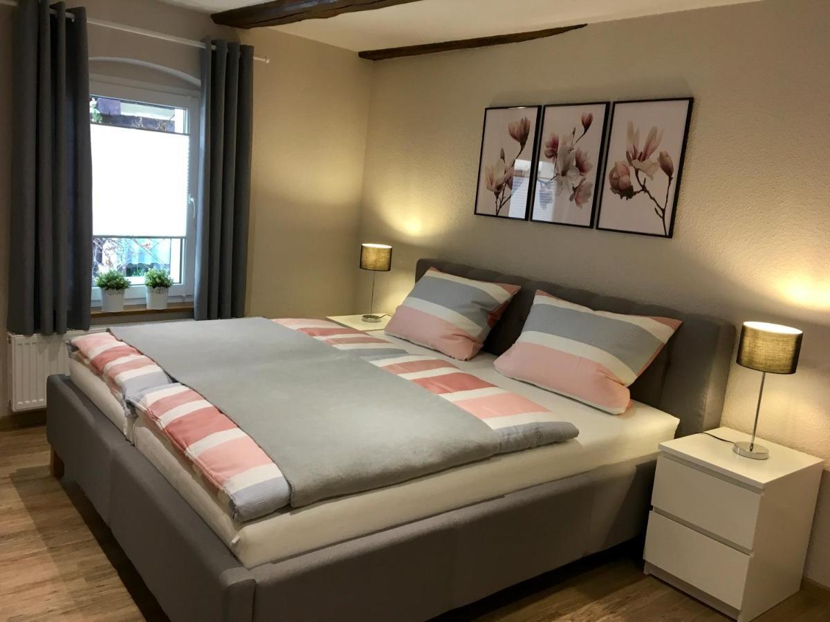 Schoene Ferienwohnung Am Mathildenbrunnen 奎德林堡 外观 照片